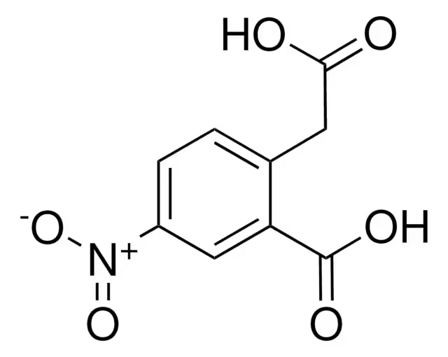 4-NITROHOMOPHTHALIC ACID structure, CAS 3898-66-6