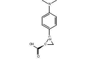 (1R,2R)-2-(4-Fluoro-phenyl)-cyclopropanecarboxylic acid structure, CAS 161711-27-9