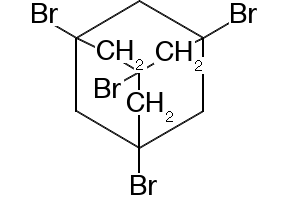 1,3,5,7-Tetrabromoadamantane structure, CAS 7314-86-5