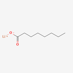 lithium octanoate structure, CAS 16577-52-9