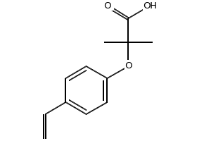 Ciprofibrate iMpurity A structure, CAS 1474058-89-3
