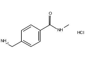 4-(Aminomethyl)-N-Methylbenzamide HCl structure, CAS 1158467-80-1