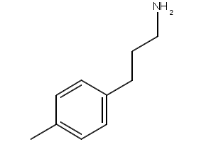 3-(4-methylphenyl)propan-1-amine structure, CAS 54930-39-1