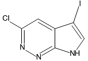7H-Pyrrolo[2,3-c]pyridazine, 5-bromo- structure, CAS 2396543-31-8