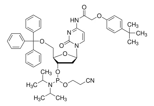 DMT-DC(TAC) AMIDITE 10G, SINGLE structure, CAS 149989-59-3