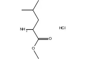 H-DL-LEU-OME HCL structure, CAS 6322-53-8
