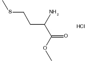 H-DL-MET-OME HCL structure, CAS 16118-36-8