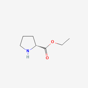 D-Proline, ethyl ester (9CI) structure, CAS 96163-72-3