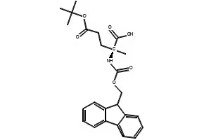 (S)-N-FMOC-A-METHYLGLUTAMIC ACID 5-TERT-BUTYL ESTER structure, CAS 1072845-48-7
