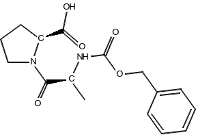 Z-ALA-PRO-OH structure, CAS 21027-01-0