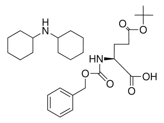 Z-GLU(OTBU)-OH DCHA structure, CAS 3967-21-3