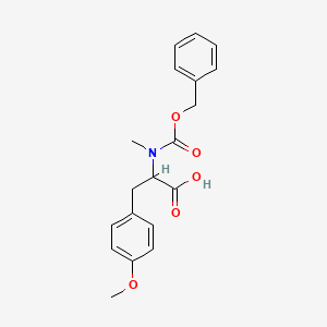 N,O-dimethyl-CBZ-L-arginine structure, CAS 118171-80-5