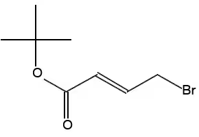 (E)-tert-butyl 4-bromobut-2-enoate structure, CAS 86606-04-4