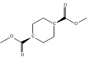 CIS-1,4-DIMETHYL CYCLOHEXANEDICARBOXYLATE structure, CAS 3399-21-1