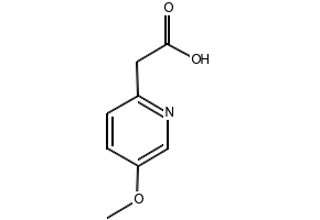 2-(5-METHOXYPYRIDIN-2-YL)ACETIC ACID structure, CAS 1214332-39-4