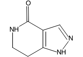 4H-Pyrazolo[4,3-c]pyridin-4-one, 1,5,6,7-tetrahydro- structure, CAS 1301714-31-7