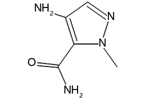 1H-Pyrazole-4-methanamine,5-amino-1-methyl-(9CI) structure, CAS 753444-70-1