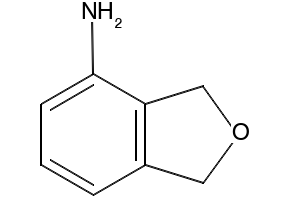 4-Amino-1,3-dihydroisobenzofuran structure, CAS 98475-10-6