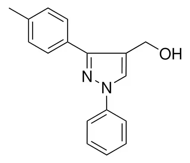 (1-PHENYL-3-P-TOLYL-1H-PYRAZOL-4-YL)METHANOL structure, CAS 36640-66-1