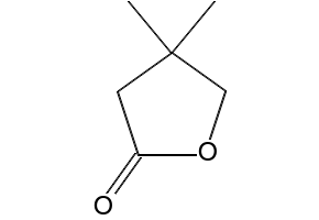 DIHYDRO-4,4-DIMETHYL-2(3H)-FURANONE structure, CAS 13861-97-7