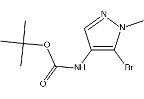 1,1-Dimethylethyl N-[(5-amino-1-methyl-1H-pyrazol-4-yl)methyl]carbamate structure, CAS 2163447-93-4