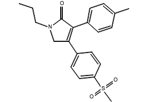 Imrecoxib structure, CAS 395683-14-4
