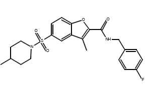 N-(4-fluorobenzyl)-1-methylpiperidin-4-amine.HCl structure, CAS 1837794-51-0