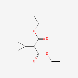 Diethyl Cyclopropylmalonate structure, CAS 42392-68-7
