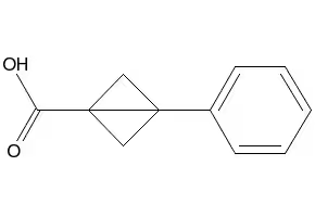 Bicyclo[1.1.0]butane-1-carboxylic acid structure, CAS 30493-99-3