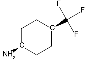 cis-4-(Trifluoromethyl)cyclohexylamine structure, CAS 1073266-01-9