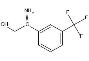 (R)-2-AMino-2-(3-trifluoroMethylphenyl)ethanol structure, CAS 1035490-73-3