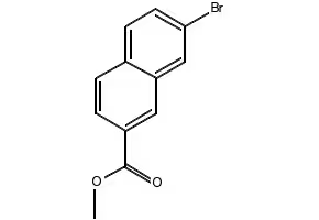 7-Bromo-naphthalene-2-carboxylic acid methyl ester structure, CAS 5159-63-7