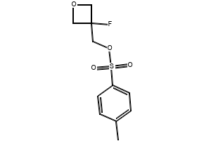 (3-fluorooxetan-3-yl)Methyl 4-Methylbenzenesulfonate structure, CAS 1308644-71-4
