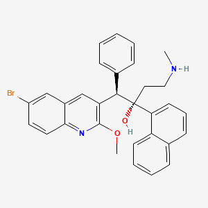 N-Desmethyl Bedaquiline structure, CAS 861709-47-9