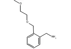 [2-(2-methoxyethoxy)phenyl]methanamine structure, CAS 102197-21-7