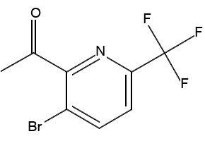 2-BROMO-1-(6-BROMO-PYRIDIN-2-YL)-ETHANONE structure, CAS 142978-11-8