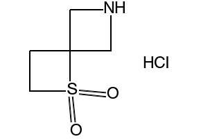 1-Thia-6-aza-spiro[3.3]heptane-1,1-dioxide hydrochloride structure, CAS 1427358-97-1