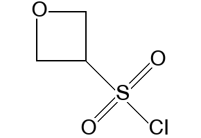 oxetane-3-sulfonyl chloride structure, CAS 1393585-06-2