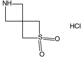 2-Thia-6-azaspiro[3.3]heptane 2,2-dioxide hydrochloride structure, CAS 1427388-39-3