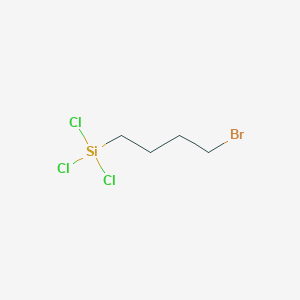 4-bromobutyltrichlorosilane structure, CAS 69858-29-3