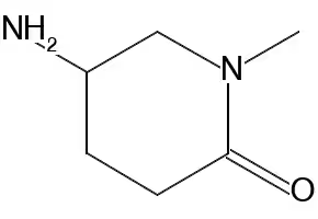 2-Piperidinone, 5-[(methylamino)methyl]- structure, CAS 1550774-10-1