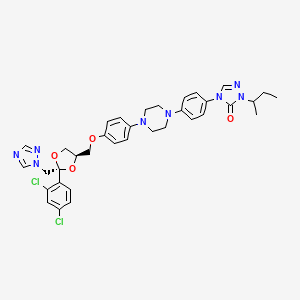 trans-Itraconazole structure, CAS 252964-65-1