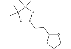 2-(cycloheptylidenemethyl)-4,4,5,5-tetramethyl-1,3 ,2-dioxaborolane structure, CAS 2246751-56-2