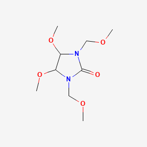 1,3-BIS(METHOXYMETHYL)-4,5-DIMETHOXY- 2-IMIDAZOLIDINONE structure, CAS 4356-60-9