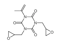 1,3-bis(oxiranylmethyl)-5-(2-propenyl)-1,3,5-Triazine-2,4,6(1H,3H,5H)-trione structure, CAS 69731-45-9