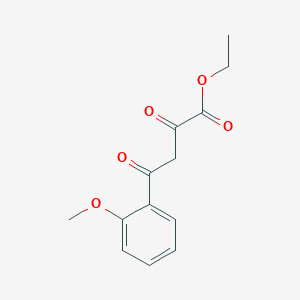 Ethyl 2-Methoxy-a,g-dioxo-benzenebutanoate structure, CAS 60943-39-7
