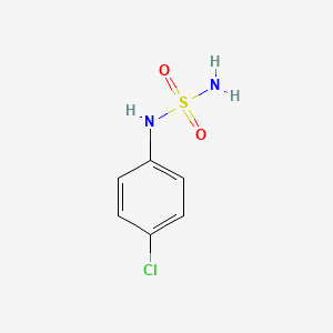 Sulfamide, (4-chlorophenyl)- (9CI) structure, CAS 98198-68-6