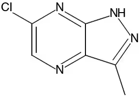 1H-Pyrazolo[3,4-b]pyrazine, 6-chloro-5-methyl- structure, CAS 2375920-14-0