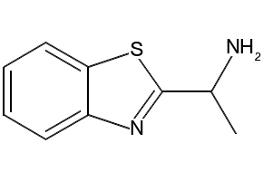 2-Benzothiazolemethanamine,alpha-methyl-(9CI) structure, CAS 177407-14-6