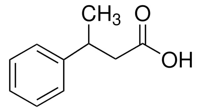 (S)-3-PHENYLBUTYRIC ACID structure, CAS 772-15-6